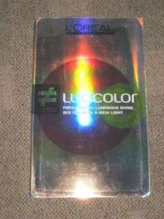 OREAL PROFESSIONNEL LUOCOLOR Large Color SWATCH BOOK VGC  