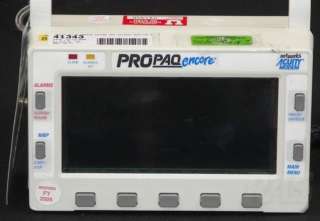 WELCH ALLYN PROPAQ ENCORE 202 PATIENT MONITOR OPT 210)  