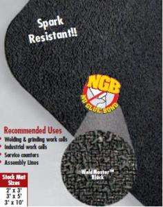 WeldMaster Welding Spark Resistant Rubber Workshop Mat  