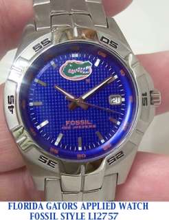 NCAA college sports fans team logo wristwatches, watches.