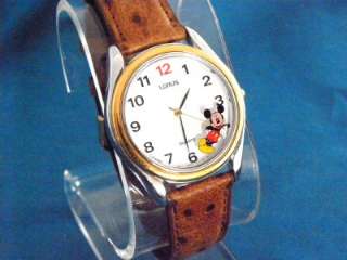   VINTAGE LORUS MICKEY MOUSE WATCH, 5 OCLOCK QUITTIN TIME IN THE BOX