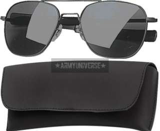 Military 58mm Pilots US Air Force Aviator Sunglasses  