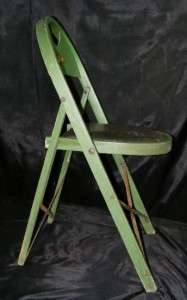  Green Solid Kumfort Folding Chair Louis Rastetter & Sons Fort Wayne IN