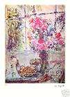 marc chagall flowers fruits signed limited edition print s n