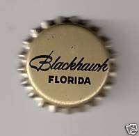 Blackhawk Brewing Davenport,Iowa Unused Cork Lined Cap  