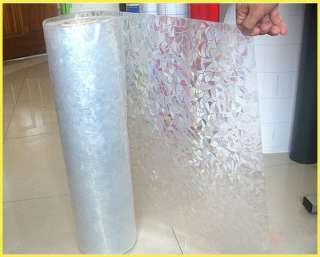 007 Decorative Privacy adhesive free Static cling Window Film 