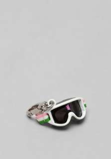JUICY COUTURE Ski Goggle Charm in Silver  