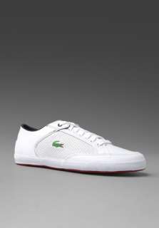 LACOSTE Haneda IT in White/Red 