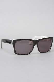 9Five Eyewear The Caps Sunglasses in Black White  Karmaloop 