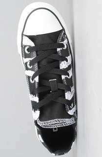  Rip Chuck Taylor All Star Double Tongue Sneaker in White and Black 