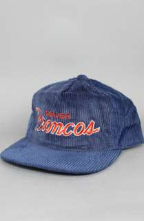 Vintage Deadstock Denver Broncos Snapback HatCorduroy  Karmaloop 