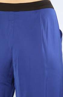aryn K The Wide Leg Dress Pant in Persian Blue  Karmaloop 