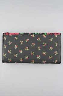 Betsey Johnson The Mixed Floral Checkbook in Black  Karmaloop 