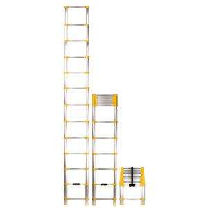 Xtend & Climb 12.5 ft. Telescoping Aluminum Extension Ladder with 225 