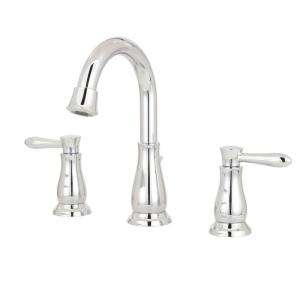 American Standard Highgrove 8 in. 2 Handle Mid Arc Bathroom Faucet in 