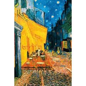 Vincent Van Gogh   Caféterrasse By Nacht, 4 Teilig Fototapete Poster 