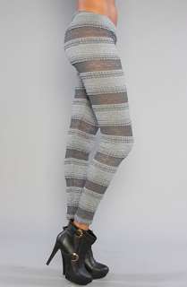Free People The Striped Ruffle Legging  Karmaloop   Global 