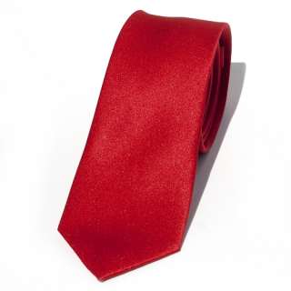 Rocktoo© schmale d[ue]nne Krawatte   UNI Tie Kravatte Schlips   Farbe 