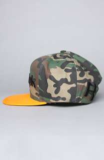 Reebok The Classic Snapback Cap in Camo Gold  Karmaloop   Global 