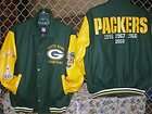 Green Bay Packers Fleece Hooded 4 Time Super Bowl Winner Jacket Adult 