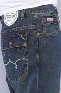LRG The Entermurals Classic 47 Fit Jeans in Dark Indigo Wash 
