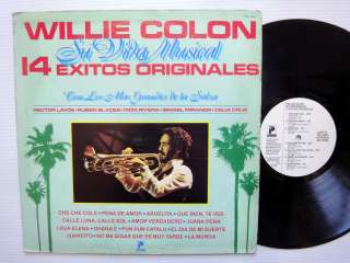 WILLIE COLON 14 Exitos Originales Su Vida Musical LP PROFONO TPL 1402 