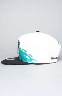 Mitchell & Ness The Vancouver Grizzlies Paintbrush Snapback Hat in 