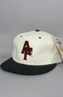 Vintage Deadstock Atlanta Falcons Fitted HatIvoryBlack  Karmaloop 