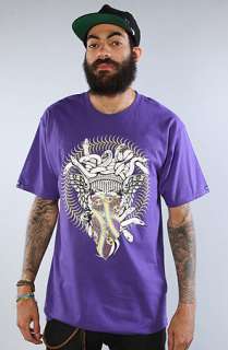 Crooks and Castles The Palm Medusa Tee in Purple  Karmaloop 