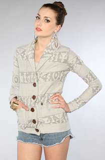 Obey The Wild Within Cardigan in Heather Gray  Karmaloop   Global 