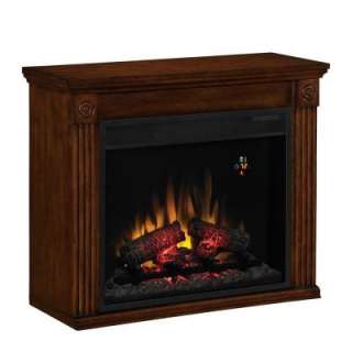 Chimney Free 31 in. Compact Rose Cherry Fireplace 70121 at The Home 