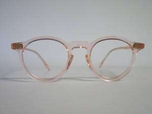 Vintage 1940s panto eyeglasses in haute crystal NOS  