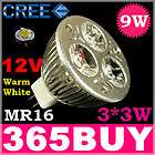   3W MR16 High Power Spot Light Warm White Cool White LED Bulb Lamp
