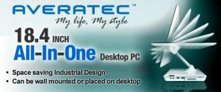 Averatec D1130EA1E 1 All In One Intel Desktop PC   Intel Atom N270 1 