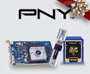 We have great deals on PNY SD cards, flash drives, video cards and 