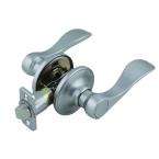   House Springdale Satin Nickel Passage Lever with Universal 6 way Latch