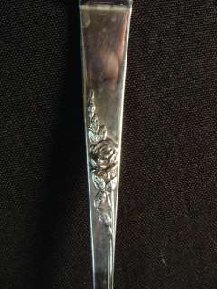 Reed and Barton Classic Rose Sterling Silver Dessert/Oval Soup Spoon 