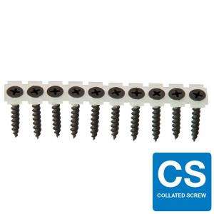   Phillips Drywall Collated Screws 1000 Pack CS158C 