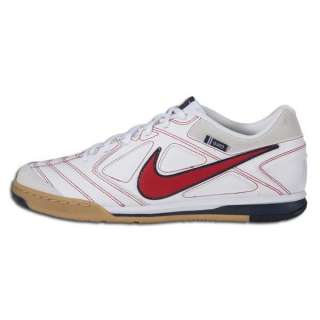 Nike Nike5 Gato LTR Indoor Soccer Shoes Mens White Red Size 7.5 13 New 
