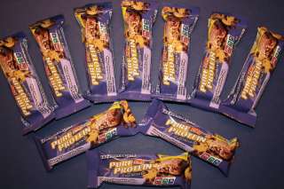 30 HIGH PURE PROTEIN BARS CHEWY CHOCOLATE CHIP .  