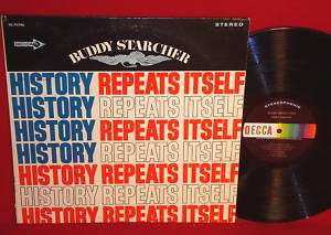 BUDDY STARCHER History Repeats Itself Decca STEREO LP  