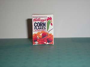 Barbie Kitchen Food Accessories Handcrafted Corn Flakes Box  