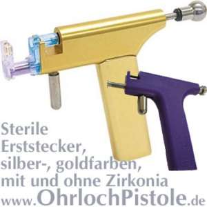 Ohrlochpistole Pistole für Erststecker Ohr Ohrstecker  