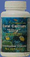 NEW CORAL CALCIUM ULTRA WITH ADDED CoQ10  FAST SHIP  