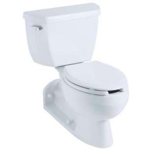   Pressure Lite Elongated Toilet in White K 3554 0 
