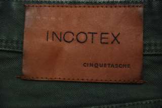   INCOTEX Cinquetasche Slate Grey Cotton Mens Jeans Pants 34 35  