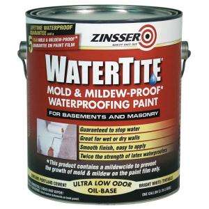 Zinsser 1 Gal. Watertite Mildew Proof Waterproofing Paint 203300 at 