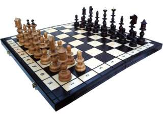 Schach; Schachspiel Senator + Dame + Backgammon  