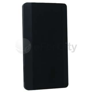 Black Silicone Rubber Soft Gel Skin Case Cover for Microsoft Zune HD 