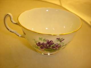 Adderly bone china England cup and saucer set of 6  